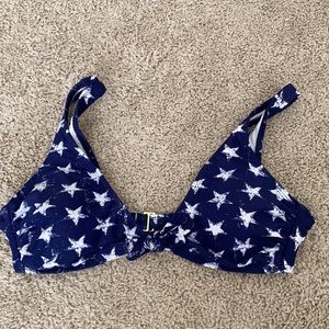 American flag bikini top
